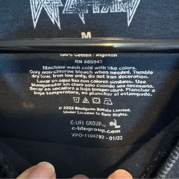 Def Leppard On Through The Night Graphic Tee - Picture 6 of 6